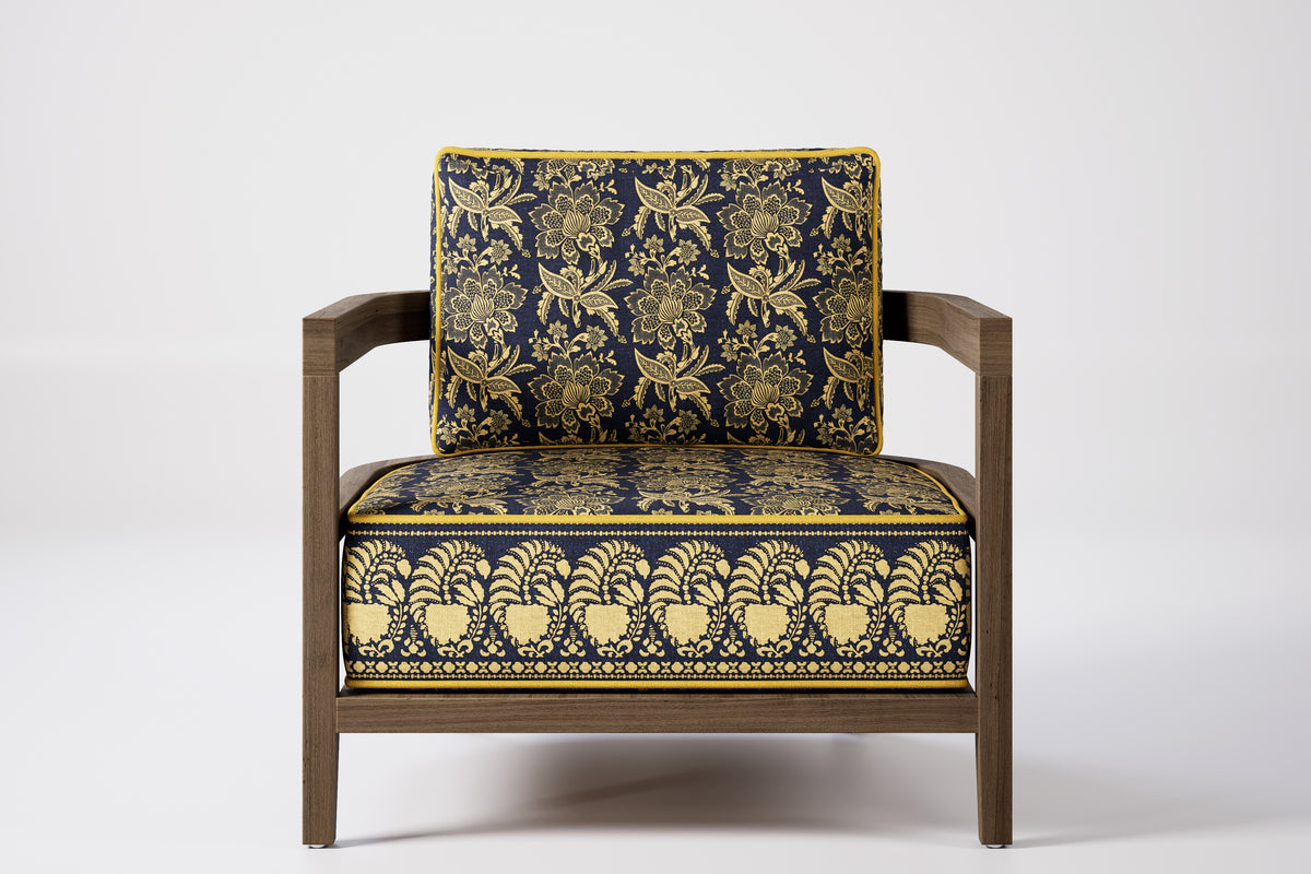 Rome Outdoor Lounge Armchair Teak (Boteh)