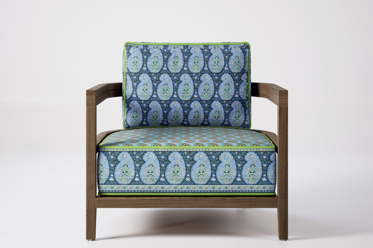 Rome Outdoor Lounge Armchair Teak (Boteh)