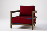 Rome Outdoor Lounge Armchair Teak