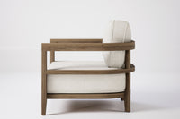 Rome Outdoor Lounge Armchair Teak