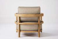 Rome Outdoor Lounge Armchair Teak