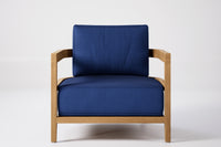 Rome Outdoor Lounge Armchair Teak