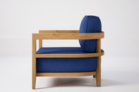 Rome Outdoor Lounge Armchair Teak