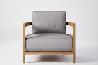 Rome Outdoor Lounge Armchair Teak