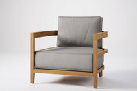 Rome Outdoor Lounge Armchair Teak