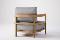 Rome Outdoor Lounge Armchair Teak