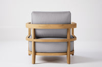 Rome Outdoor Lounge Armchair Teak