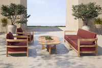 Rome Outdoor Lounge Armchair Teak