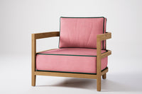 Rome Outdoor Lounge Armchair Teak
