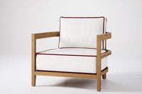 Rome Outdoor Lounge Armchair Teak