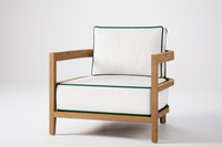 Rome Outdoor Lounge Armchair Teak