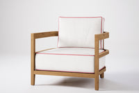 Rome Outdoor Lounge Armchair Teak