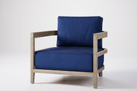 Rome Outdoor Lounge Armchair Teak