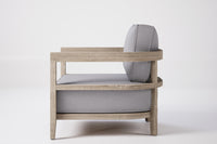 Rome Outdoor Lounge Armchair Teak