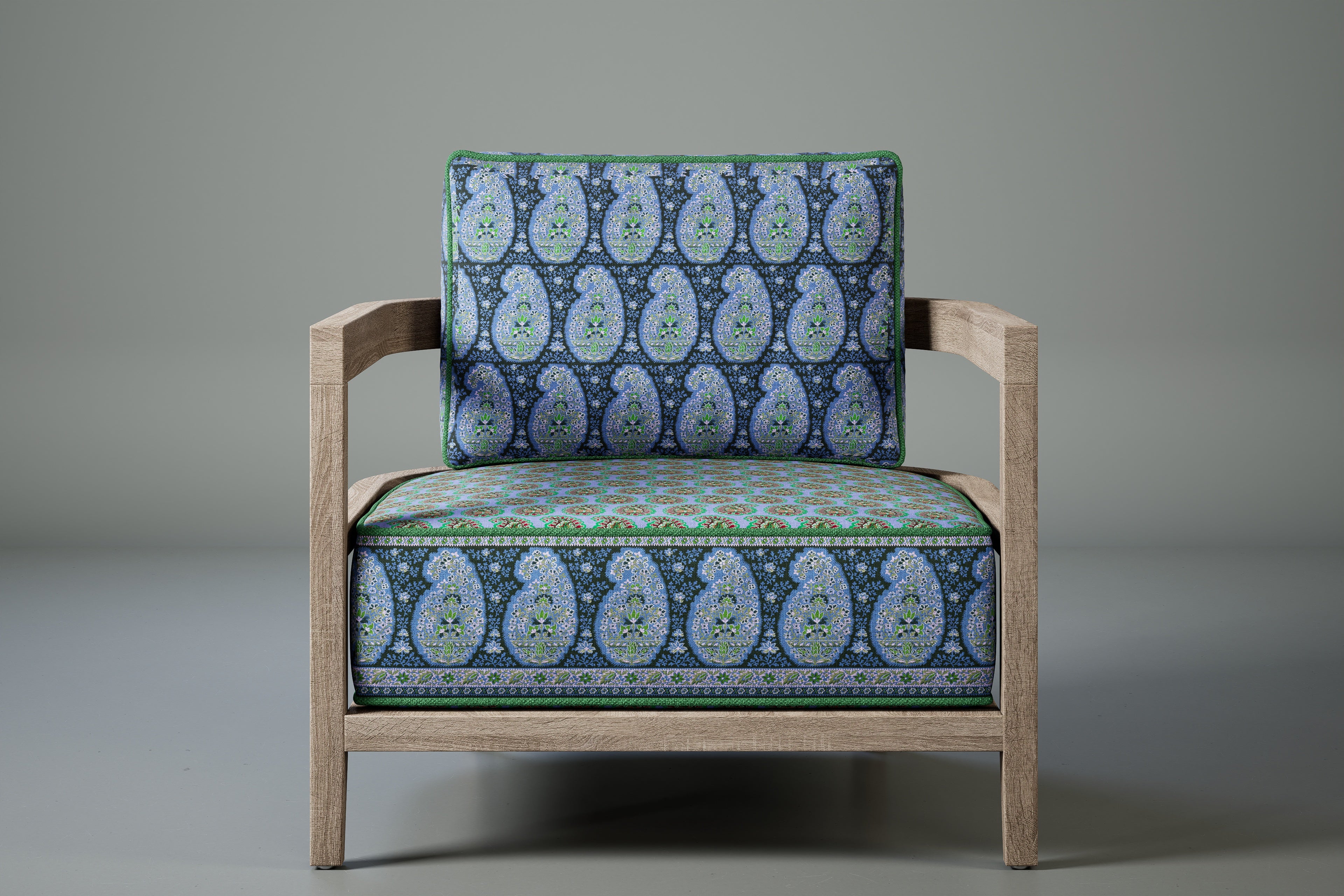 Rome Outdoor Lounge Armchair Teak (Boteh)