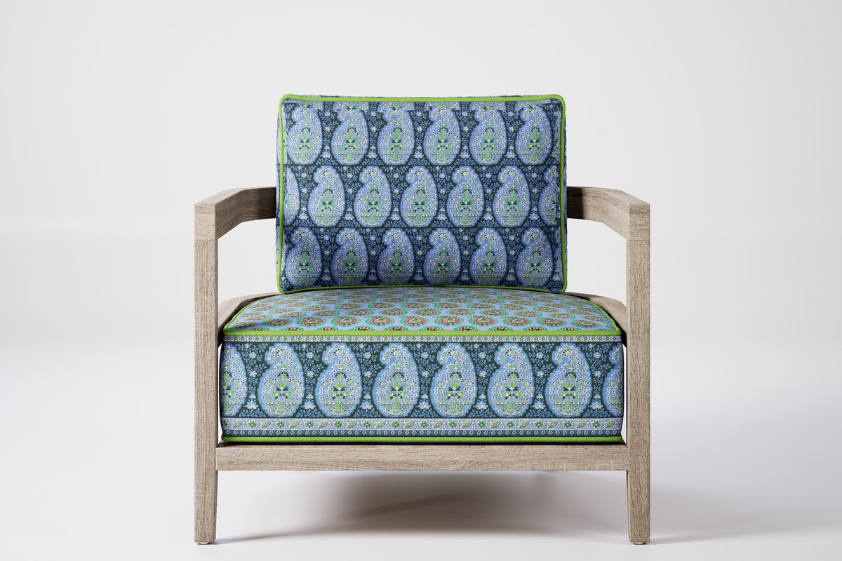 Rome Outdoor Lounge Armchair Teak (Boteh)
