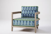 Rome Outdoor Lounge Armchair Teak (Boteh)