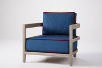Rome Outdoor Lounge Armchair Teak