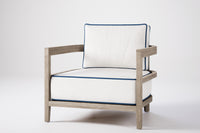 Rome Outdoor Lounge Armchair Teak