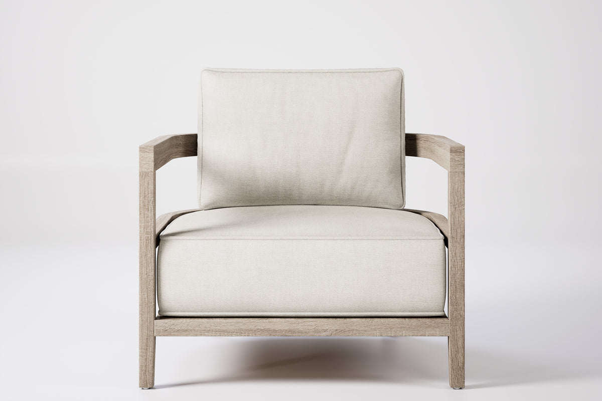 Rome Outdoor Lounge Armchair Teak