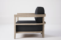 Rome Outdoor Lounge Armchair Teak