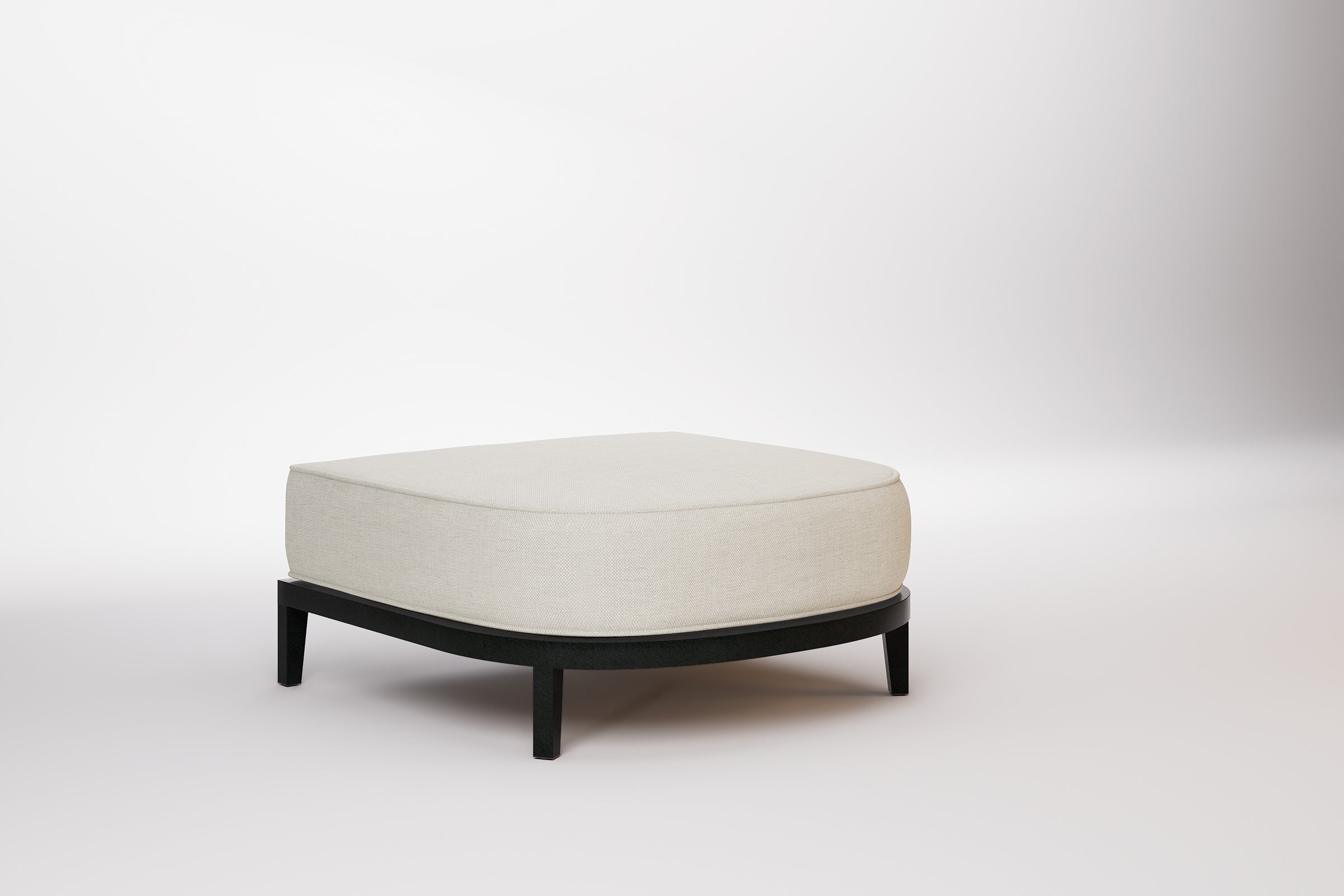 Rome Outdoor Ottoman Aluminium