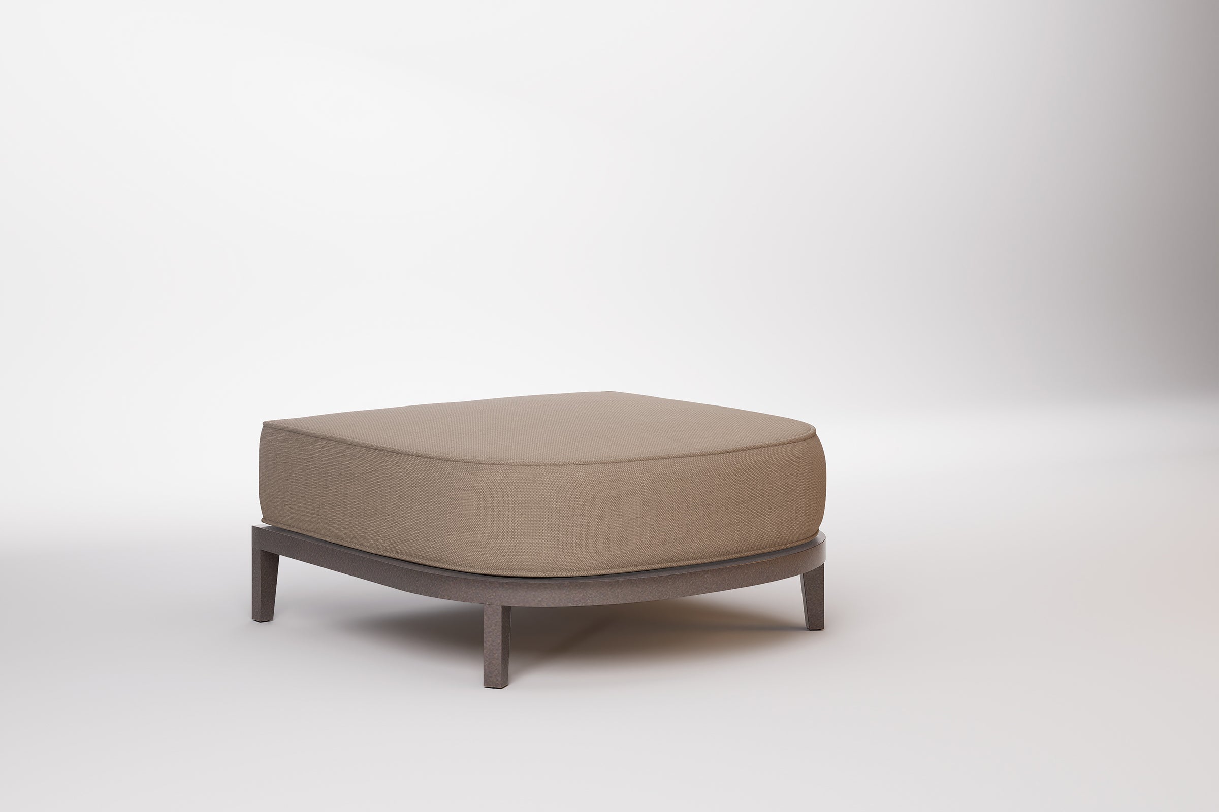 Rome Outdoor Ottoman Aluminium