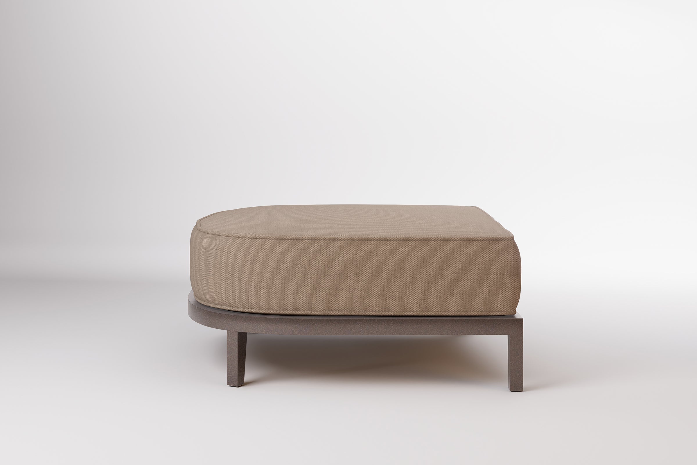 Rome Outdoor Ottoman Aluminium