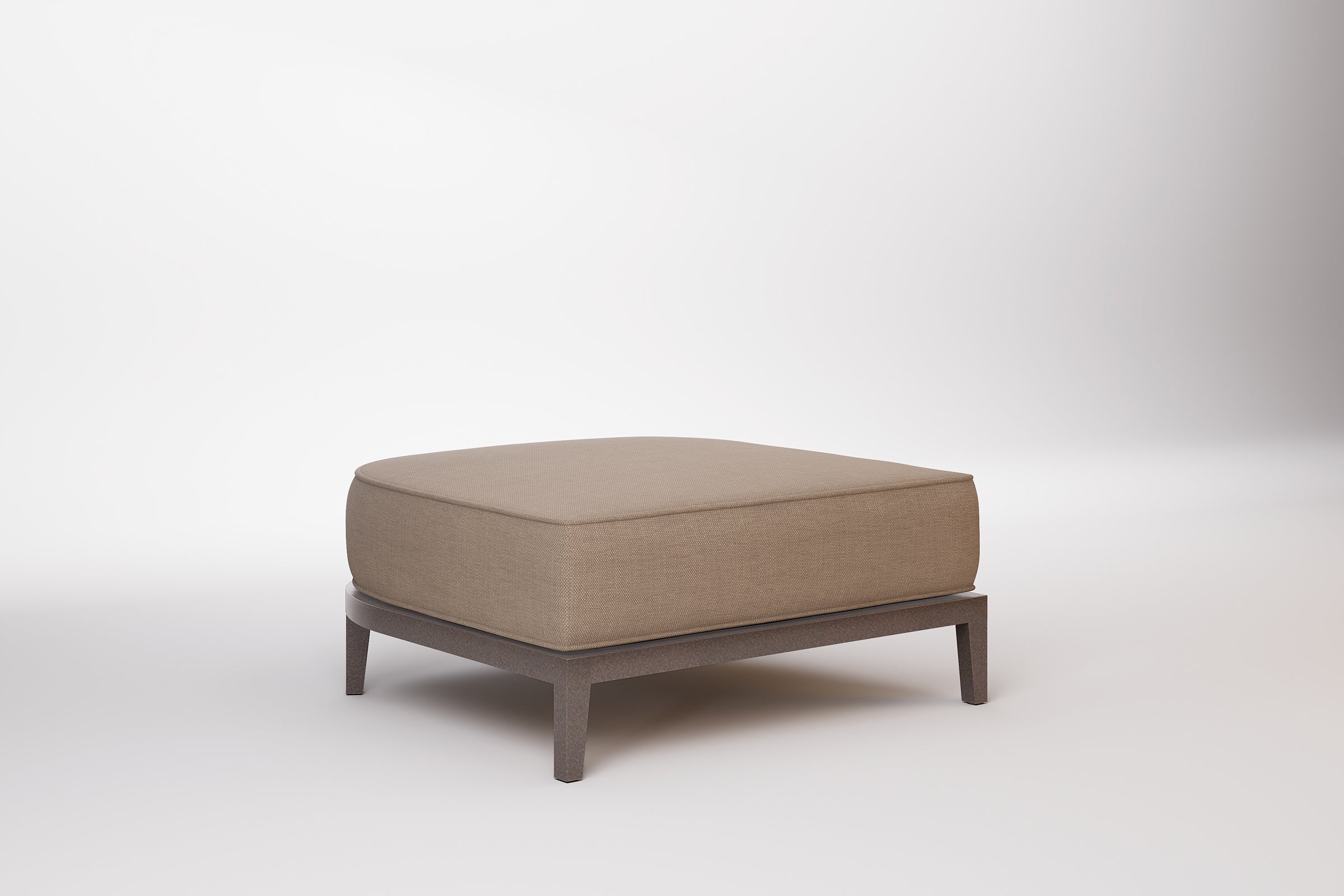Rome Outdoor Ottoman Aluminium