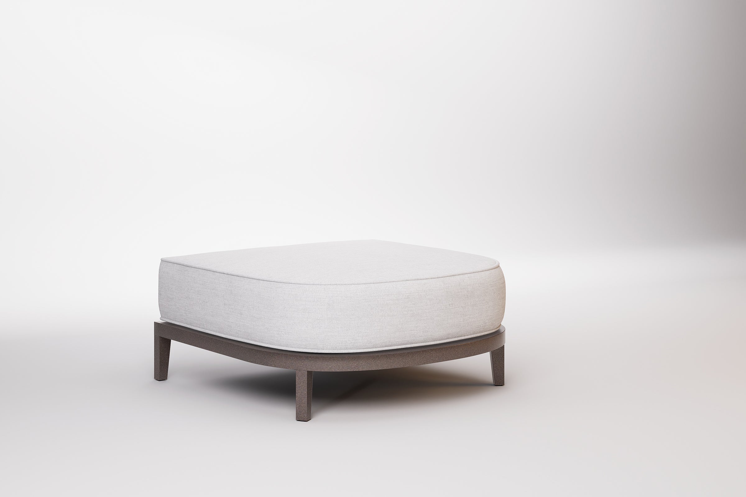 Rome Outdoor Ottoman Aluminium