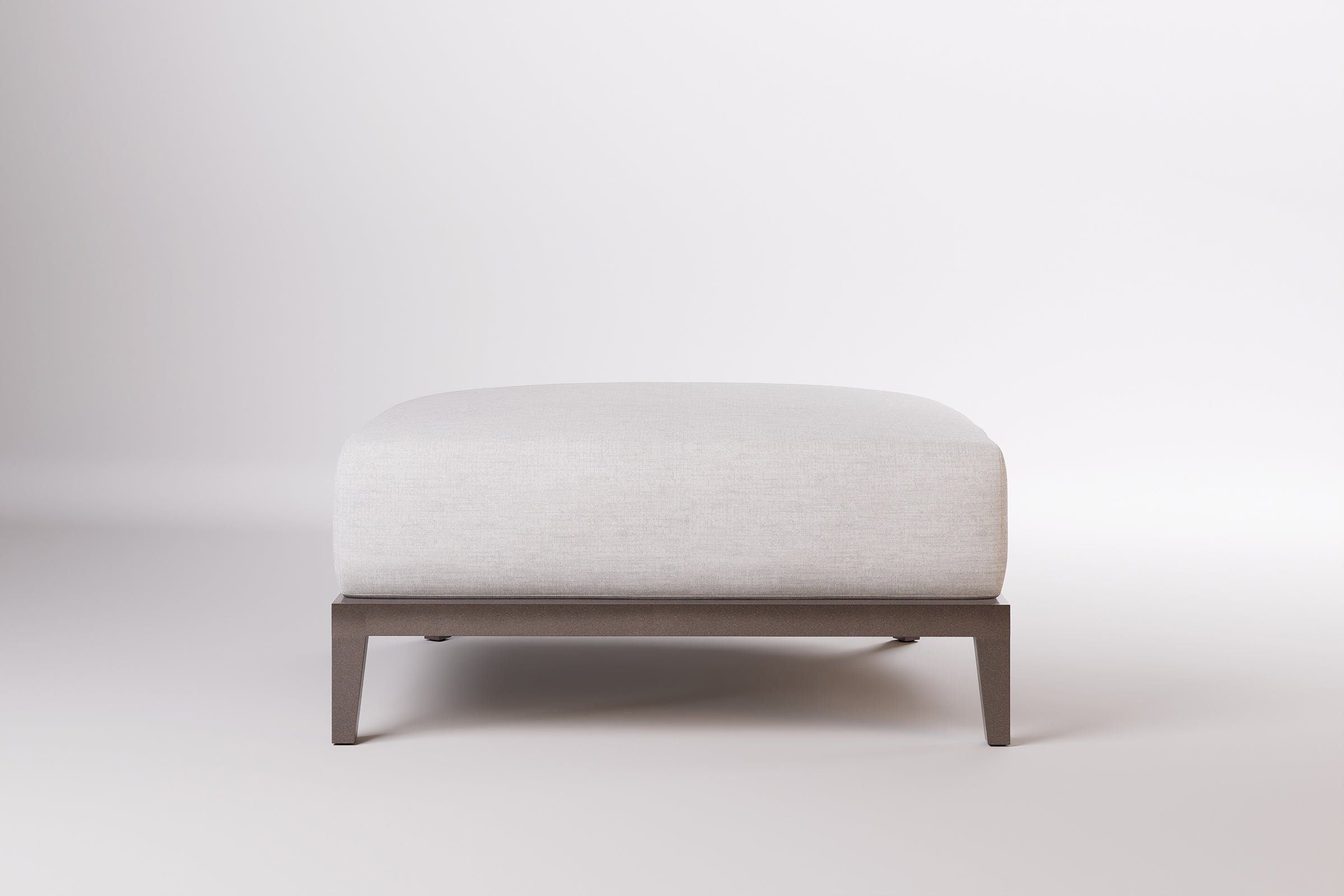 Rome Outdoor Ottoman Aluminium