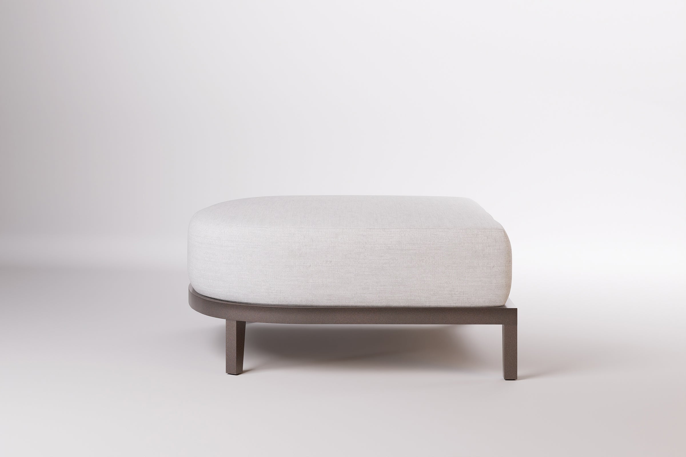 Rome Outdoor Ottoman Aluminium