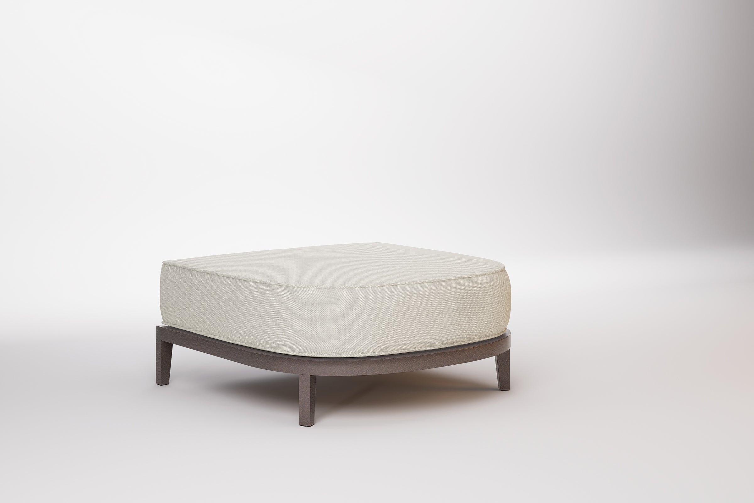 Rome Outdoor Ottoman Aluminium