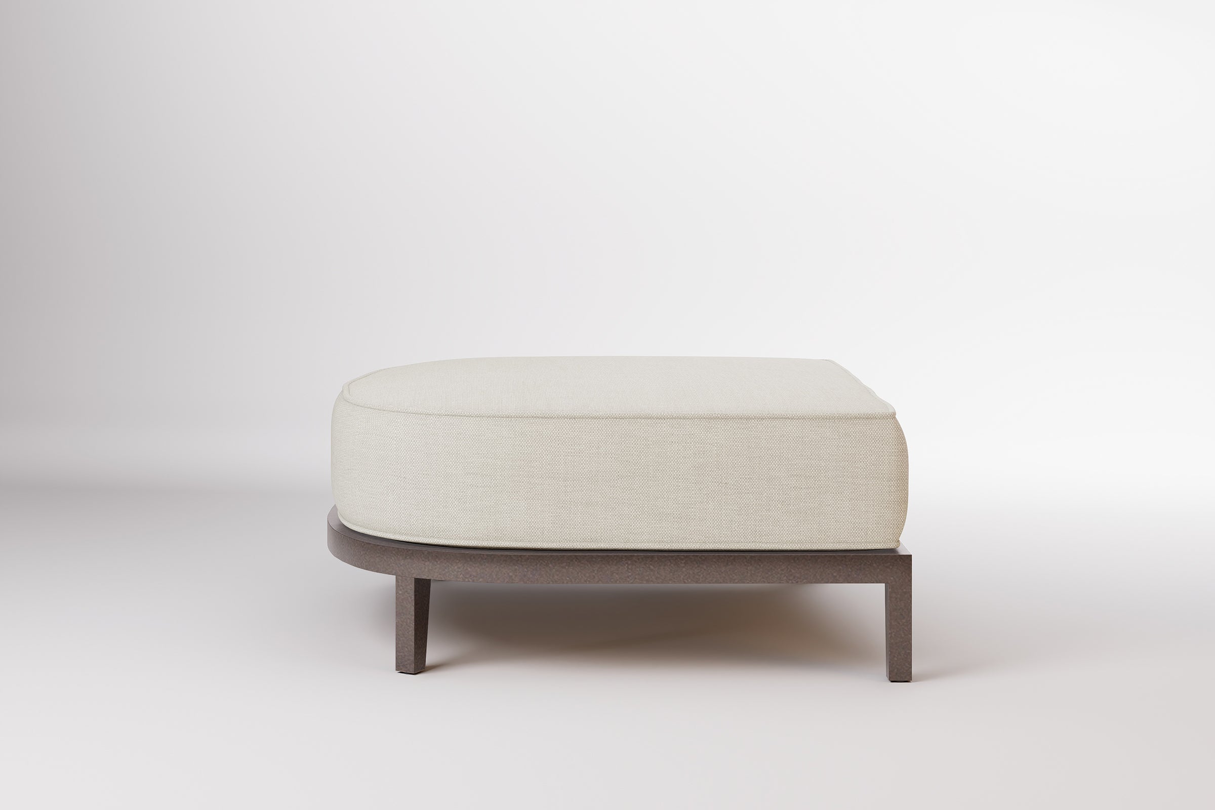 Rome Outdoor Ottoman Aluminium