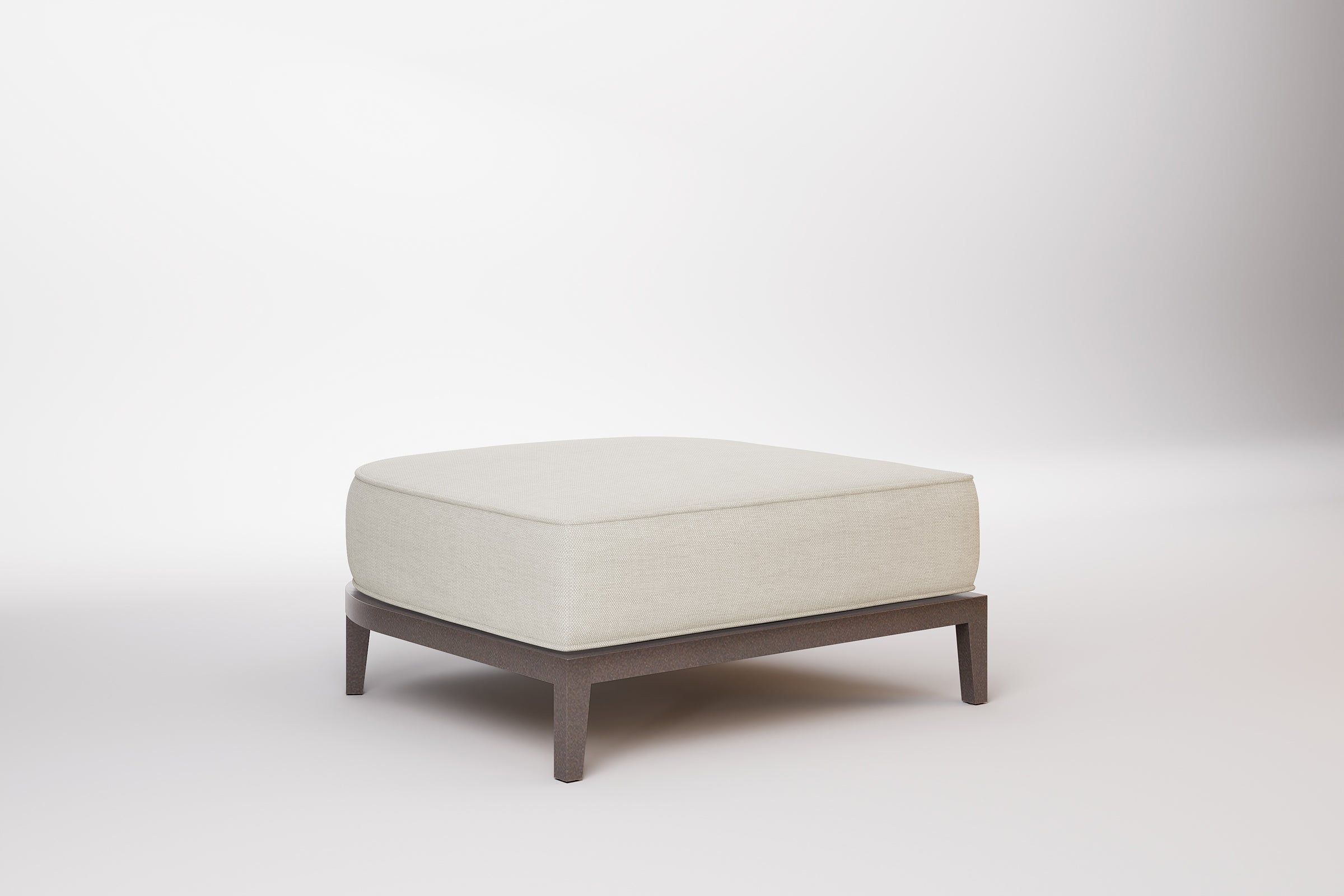 Rome Outdoor Ottoman Aluminium