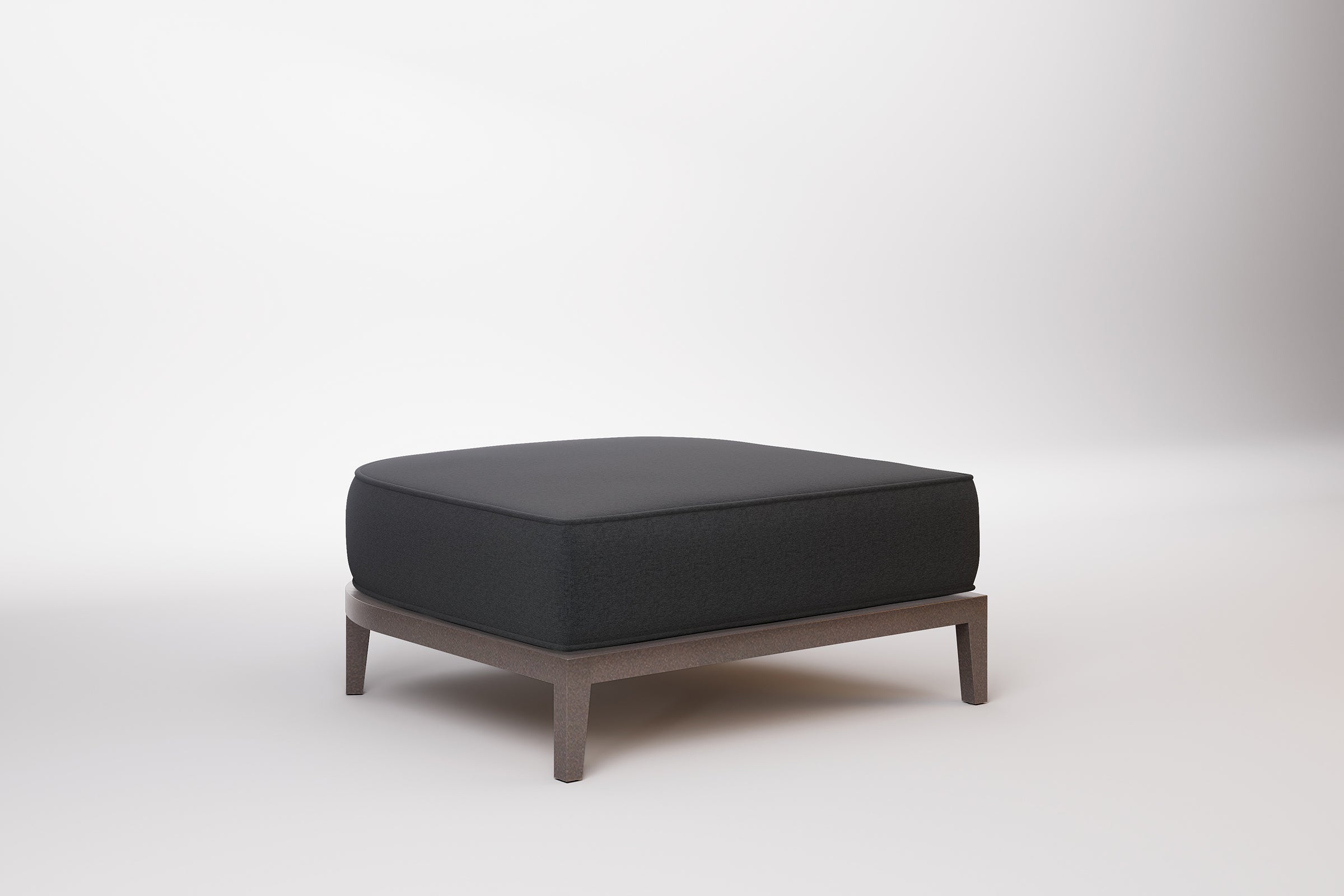 Rome Outdoor Ottoman Aluminium
