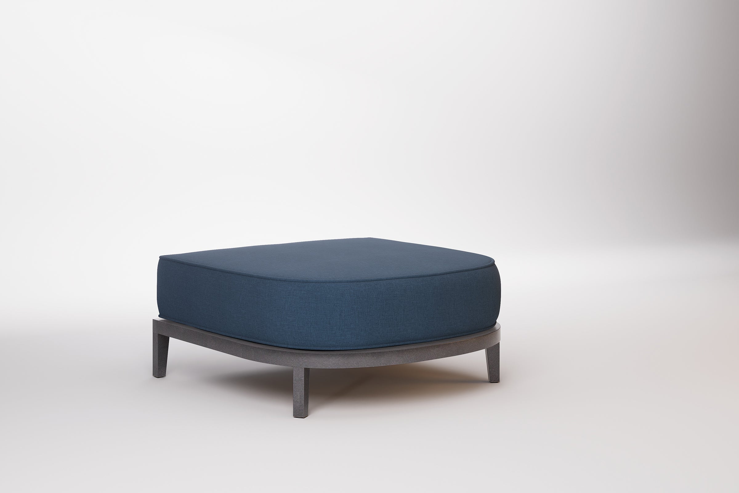 Rome Outdoor Ottoman Aluminium