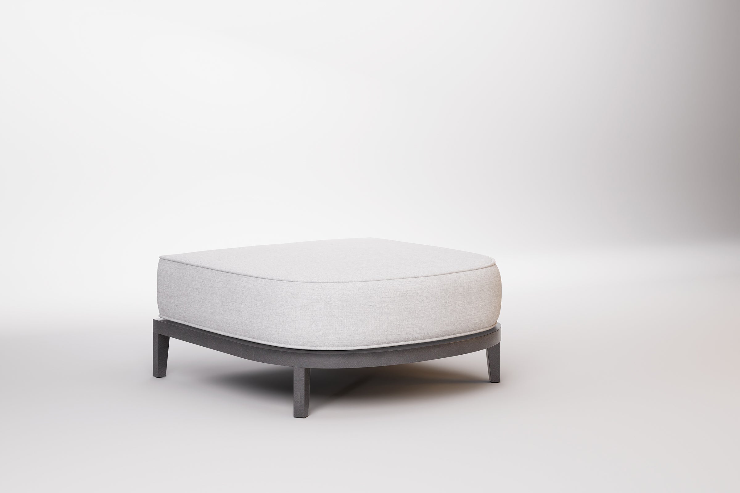 Rome Outdoor Ottoman Aluminium