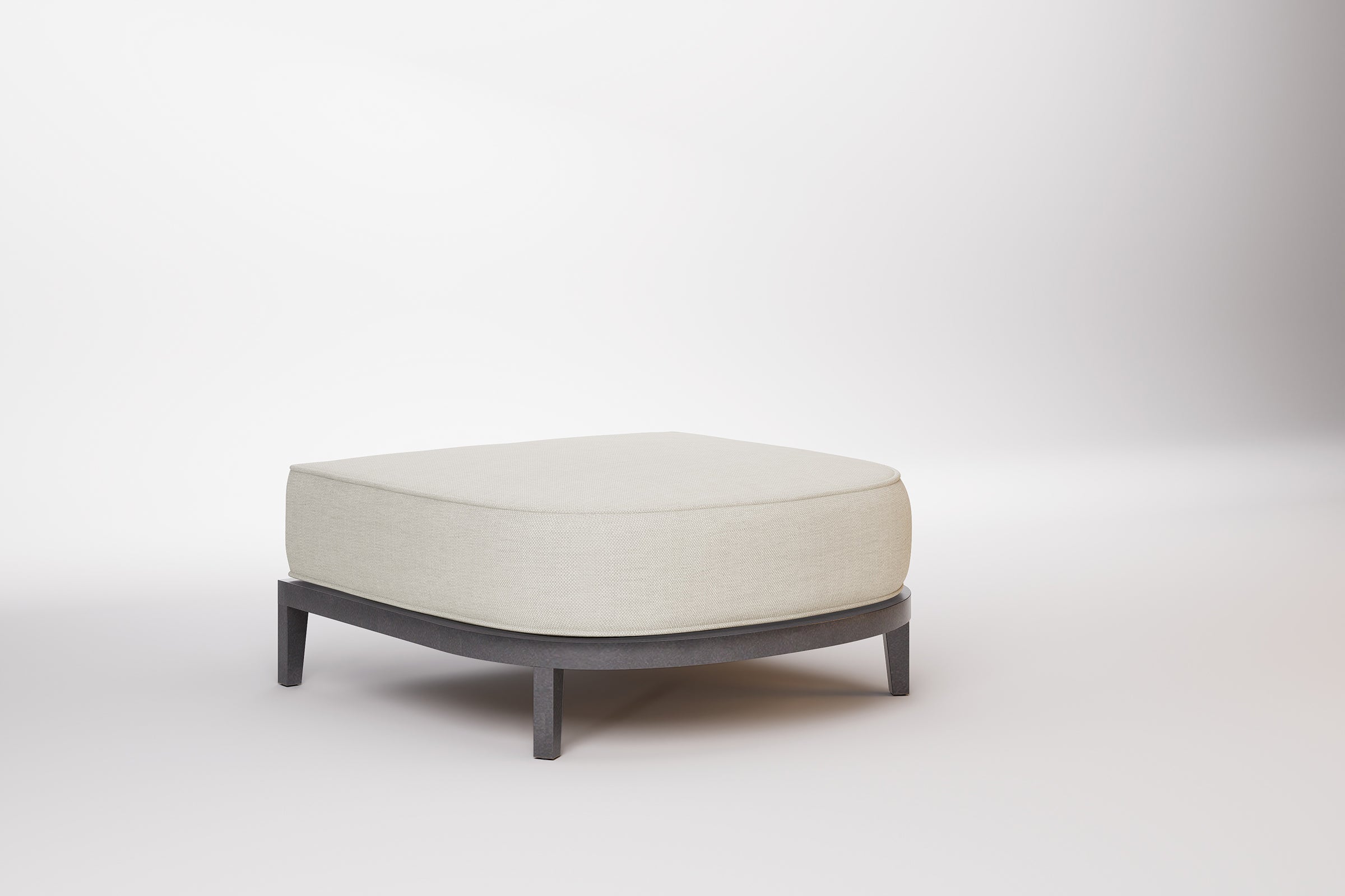 Rome Outdoor Ottoman Aluminium