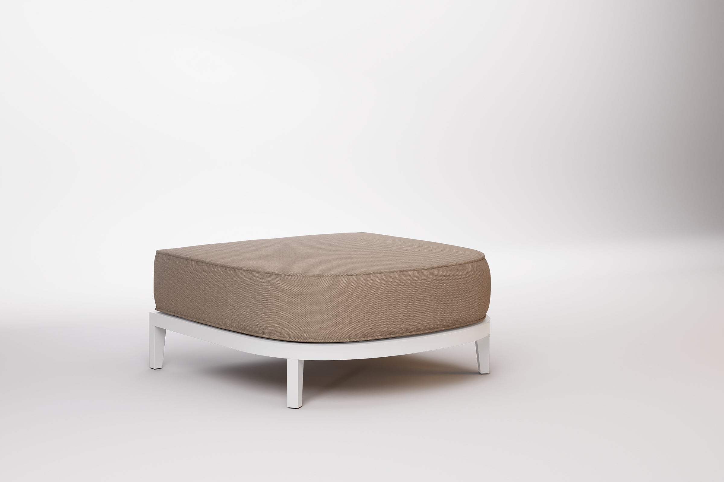 Rome Outdoor Ottoman Aluminium
