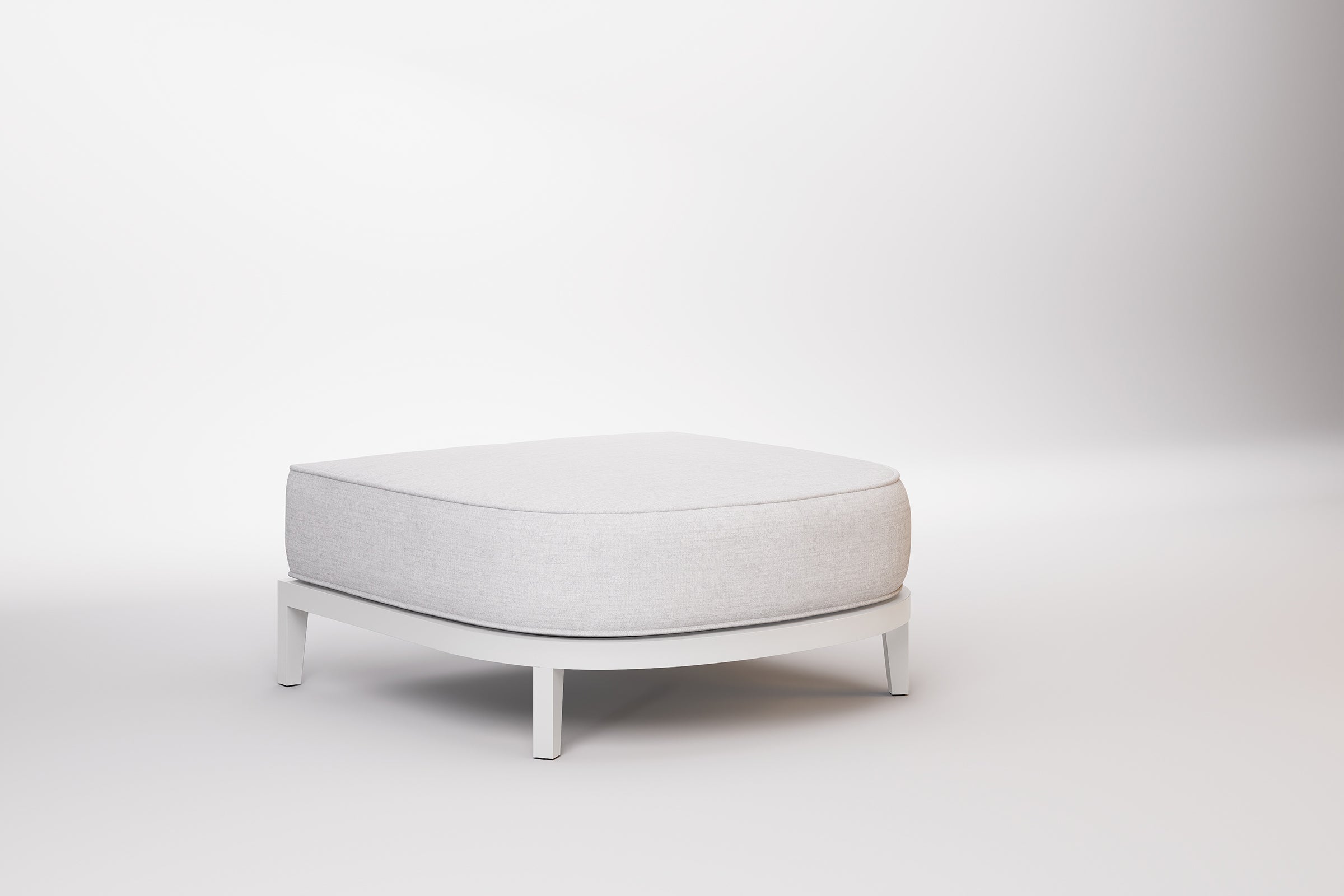 Rome Outdoor Ottoman Aluminium
