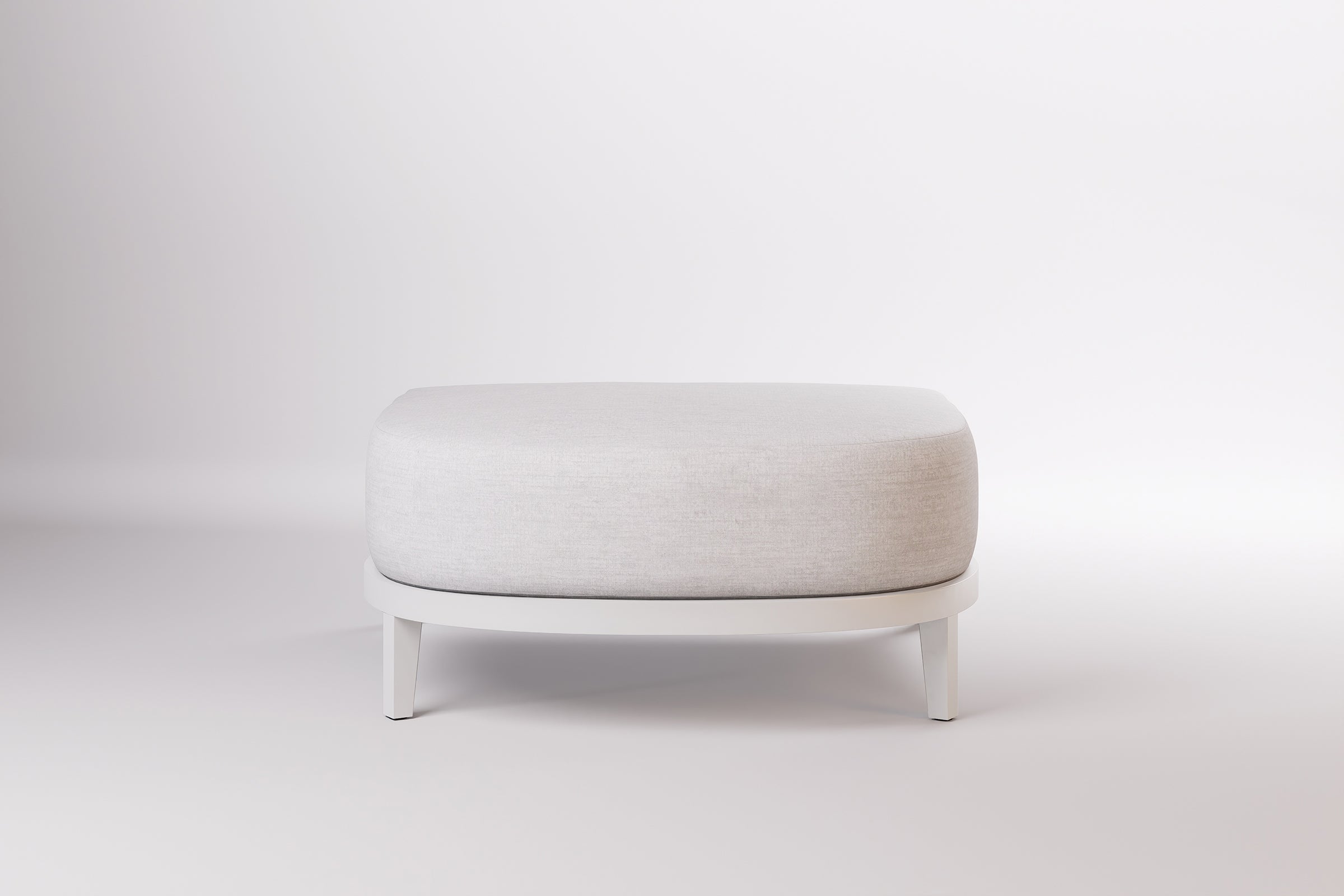 Rome Outdoor Ottoman Aluminium