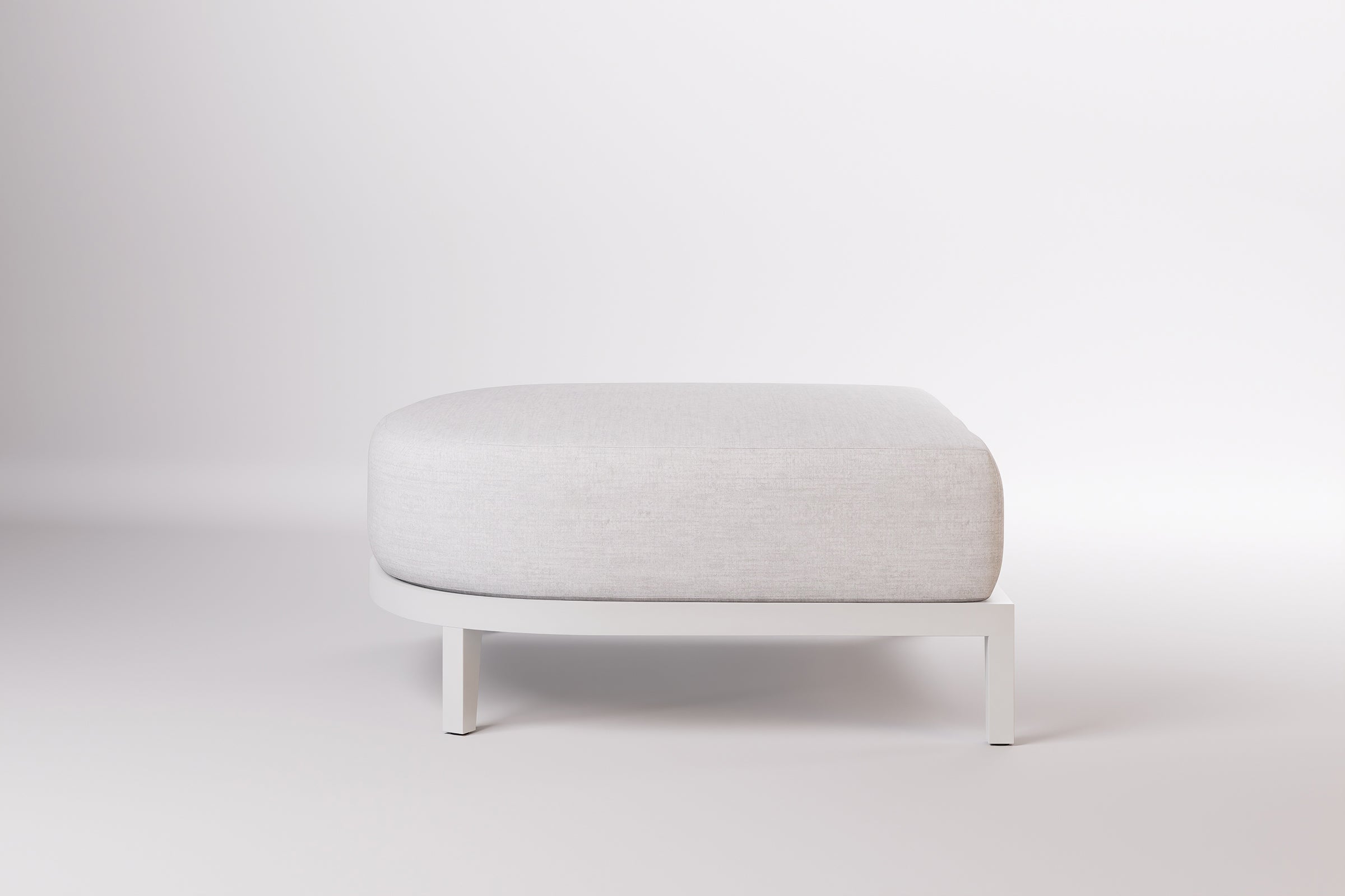 Rome Outdoor Ottoman Aluminium