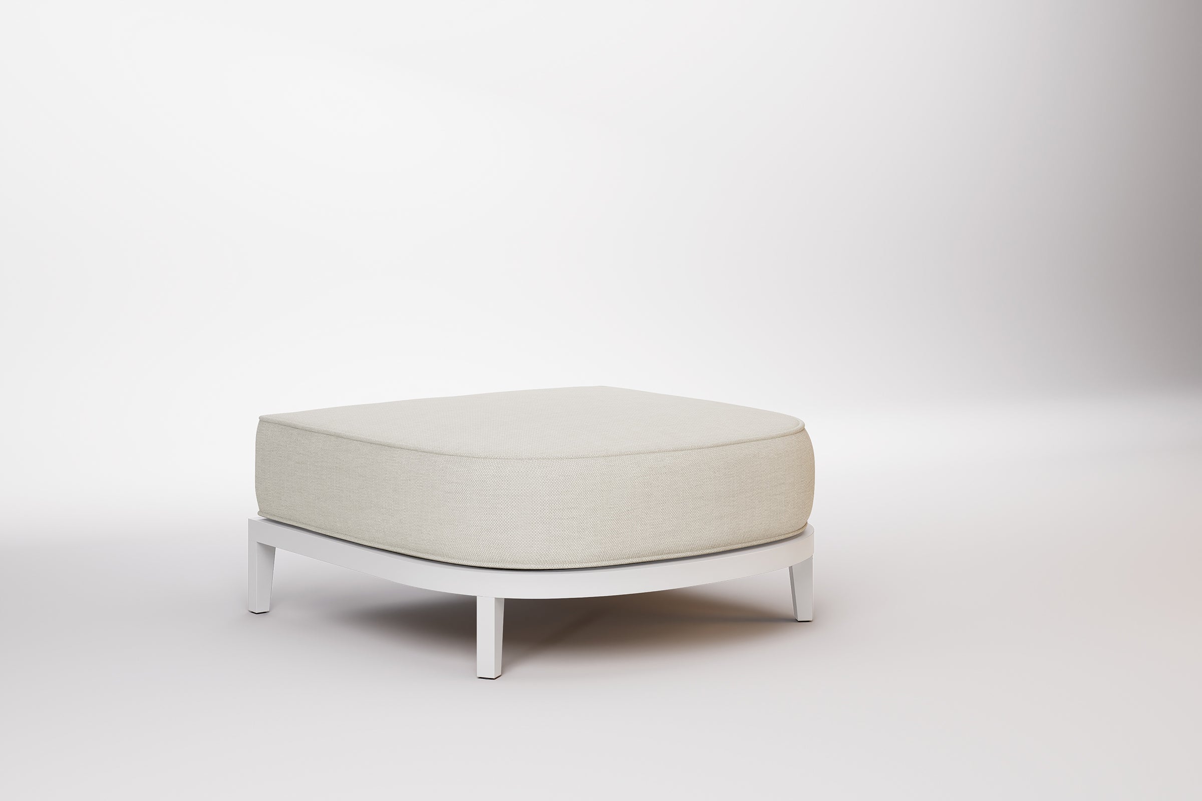Rome Outdoor Ottoman Aluminium