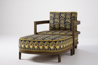 Rome Outdoor Ottoman Teak (Boteh)