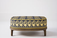 Rome Outdoor Ottoman Teak (Boteh)