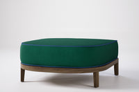 Rome Outdoor Ottoman Teak