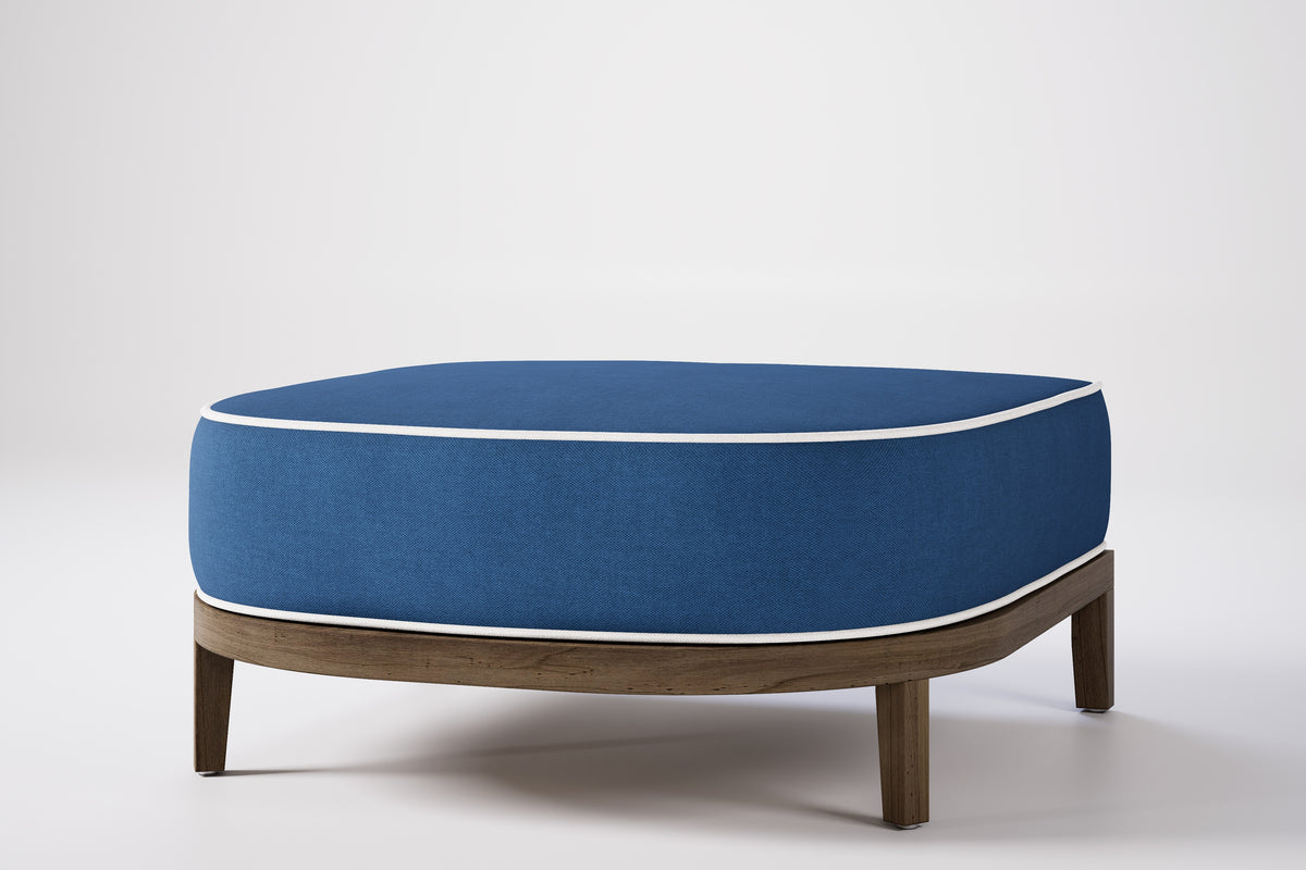 Rome Outdoor Ottoman Teak