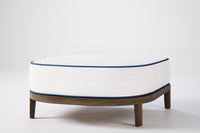 Rome Outdoor Ottoman Teak