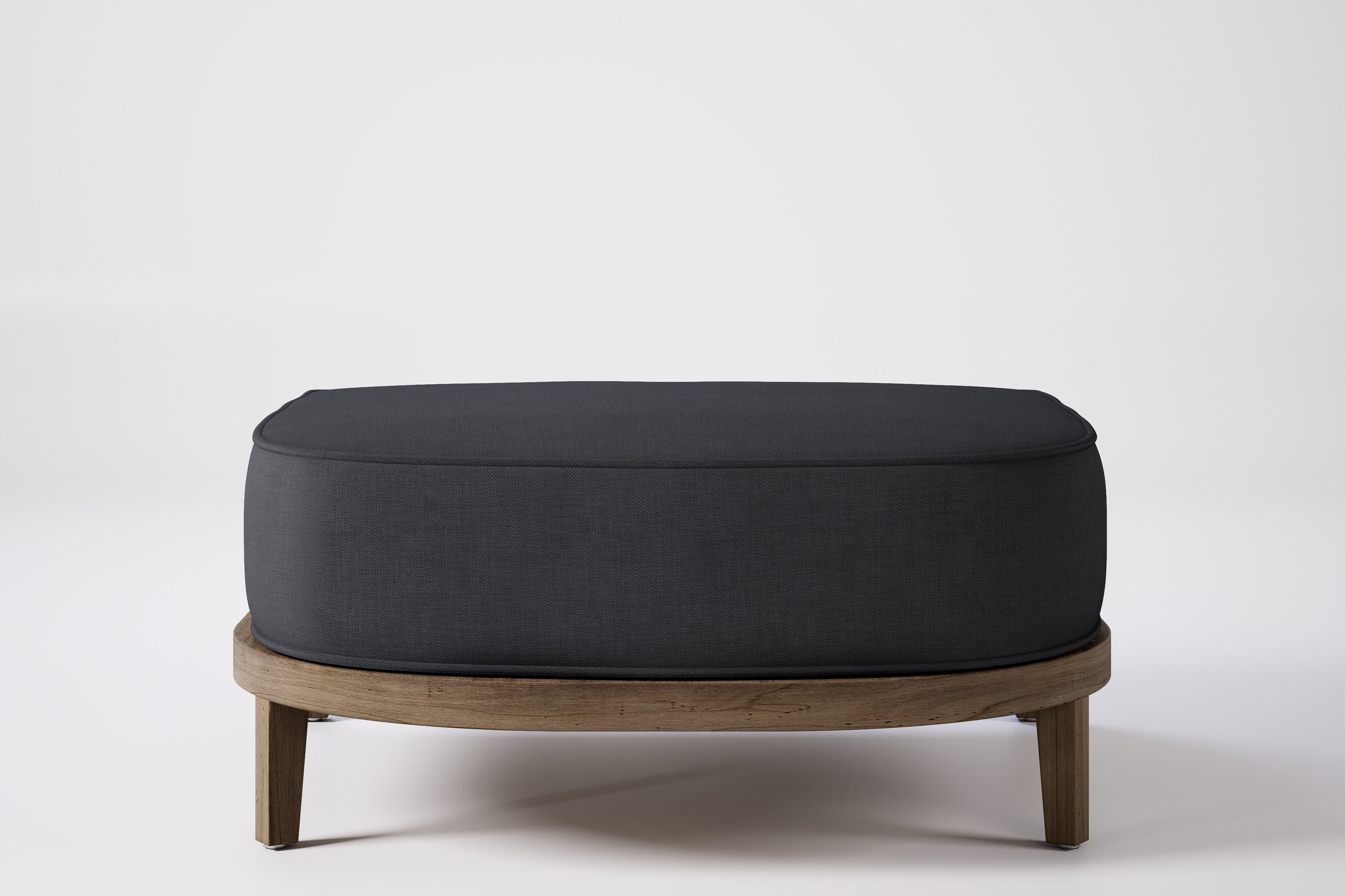 Rome Outdoor Ottoman Teak